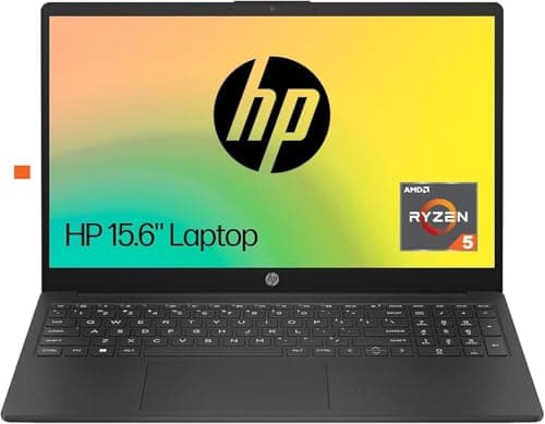 Image of HP 255 G9 Laptop AMD Ryzen 5 5625U 8GB RAM 265GB SSD 15.6 Full HD LED AMD Radeon Windows 11 Home
