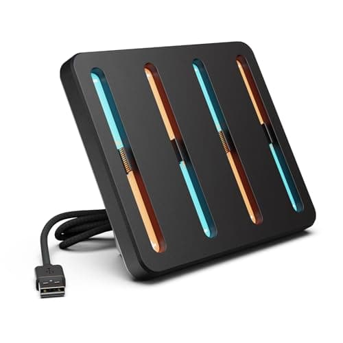 Image of SAVAGE RAVEN by Skull & Co. Controller Charging Dock for Nintendo Switch 2 2025, Fast Charger Station for Joy-Con Accessories - Black