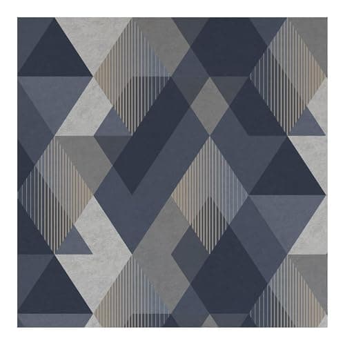 Image of Sublime Navy Decadence Diamond Wallpaper