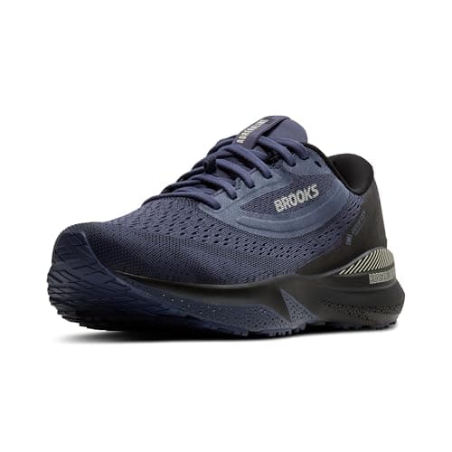 Image of BROOKS Womens Adrenaline Gts 24 Sneaker, Black Nightshadow Coconut, 8 UK