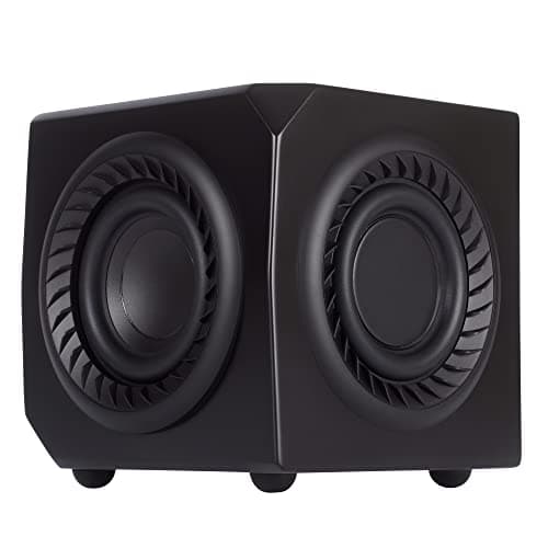Image of LITHEAUDIO Wireless Micro Subwoofer, 50W RMS Power, Plug & Play Setup, Wireless Connectivity, Works with Any Googlecast Speaker, App Control, Audio for Living Rooms, Bedrooms & Dining