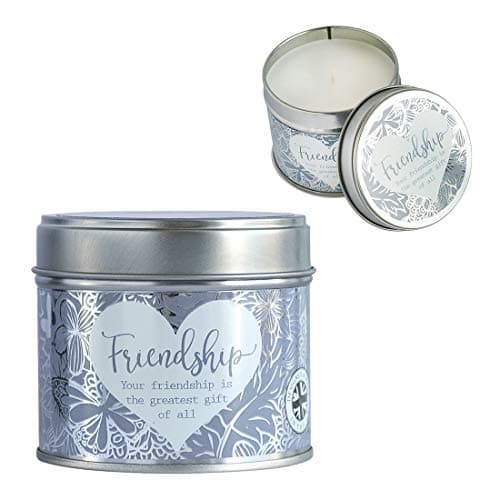 Image of Arora Said with Sentiment-Candle in A Tin Friendship, Multicolour, One Size, 7353