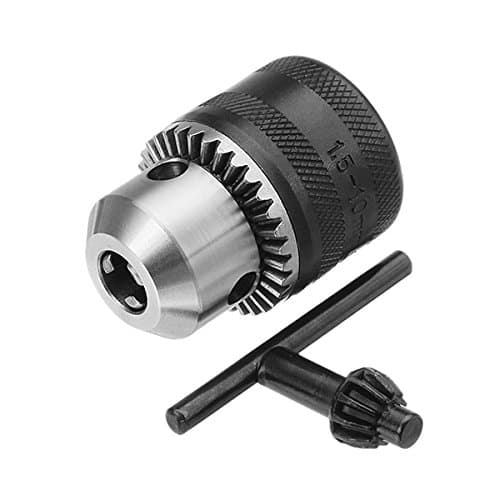 Image of EsportsMJJ SAN OU 1.5-10mm Keyed Drill Chuck 3/8 Inch 24 UNF Thread Mount Drill Chuck Adapter