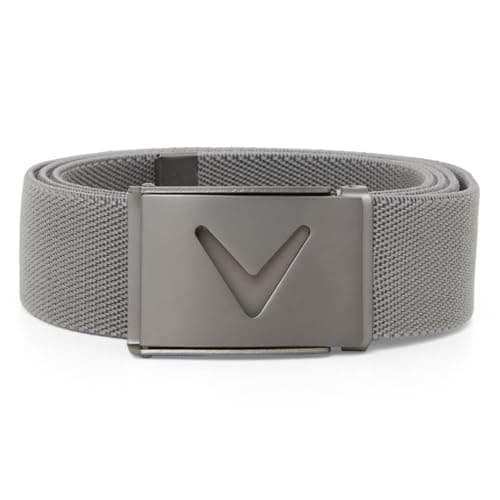 Image of Callaway Golf Mens V-Logo Web Belt - Griffin - One Size