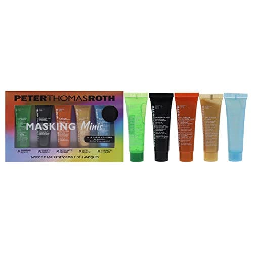 Image of Peter Thomas Roth Mask-Erade Kit For Unisex 5 Pc Kit 0.47oz Cucumber Gel Mask Extreme Detoxify