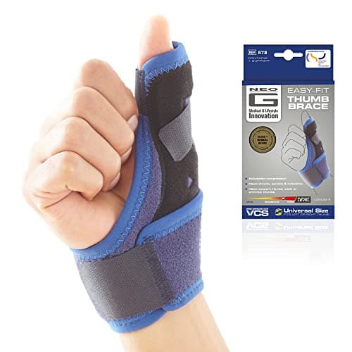 Image of Neo-G Thumb Support Easy-Fit - Carpal Tunnel Splint – For Arthritis - Spica Support for Trigger Thumb, Carpal Tunnel Syndrome, Injuries – Adjustable Compression