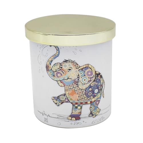 Image of L & P Home & Gifts Kooks Elephant Candle Gifts | Beautiful Gift for Women & Men | Designed by Bug Art | Lovely Candle Gift for All Occasions | Luxury Décor Candles for Home & Office