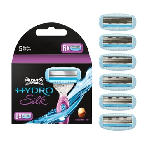 Image of WILKINSON SWORD - Hydro Silk for Women | Lasting Hydration | Pack of 6 Blade Refills