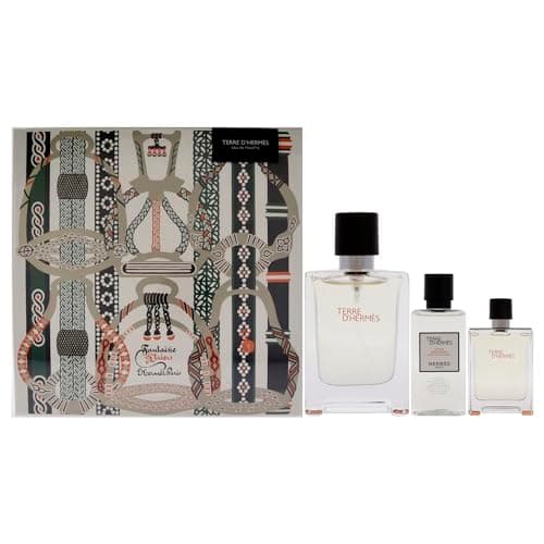 Image of HERMES TERRE D'HERMES SET: EDT SPRAY 100ML + 12.5ML + ASB 40ML