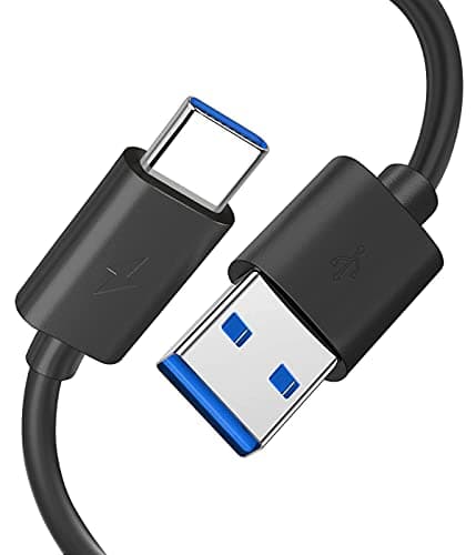 Image of Type-c Charger Charging Cable Cord Compatible for Anker Space One, PowerConf S3, Soundcore Flare 2, Mini 3, Motion+, Motion Boom Outdoor, Boost, Anker Life Q35 Q30 Q20+ Headphone Earbuds Speakers -5ft