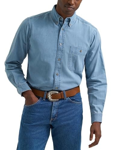 Image of Wrangler Denim shirt Men's denim shirt