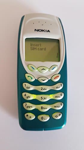 Image of Nokia 3410 - SIM free (Green, Grey or Blue Fascia) Green Pictured