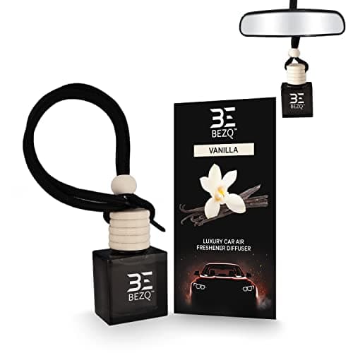 Image of Vanilla Car Fragrances Inspired Car Air Freshener for Men Women Diffuser Scent Luxury Ornament Long Lasting (Vanilla) by BEZQ