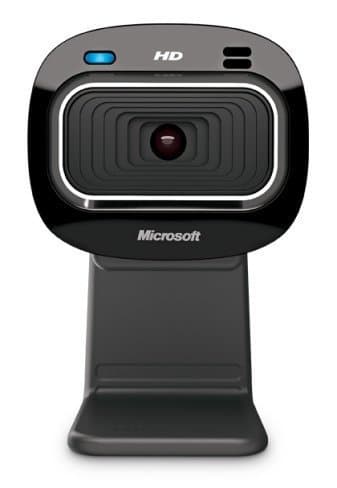 Image of Microsoft LifeCam HD-3000 720p HD CMOS 16:9 Widescreen Colour Webcam Black - T4H-00004