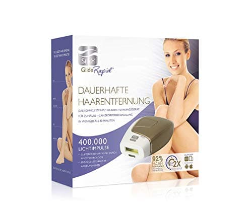 Image of Silk'n Glide Rapid, Permanent hair removal for light to dark skin, 400,000 light impulses