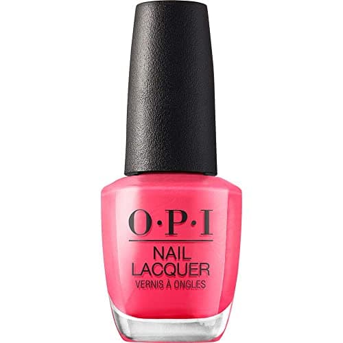 Image of OPI Classic Nail Polish | Long-Lasting Luxury Nail Varnish | Original High-Performance | Strawberry Margarita, 15 ml