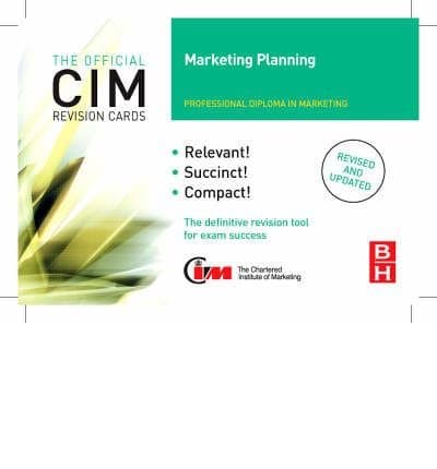Image of [CIM Revision Cards Marketing Planning] [by: Karen Beamish]
