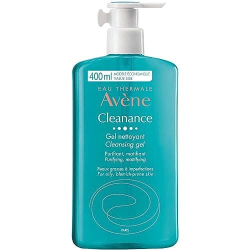 Image of 2 AVENE CLEANANCE GEL CLEANING 400ML Gently cleanses skin impurities. Face and body