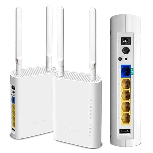 Image of DrayTek VigorAP 905 Wi‑Fi 6 Access Point – Dual‑Band AX3000 Mesh AP with 2.5 GbE Uplink, 4× Gigabit LAN, WPA3 Security, MU‑MIMO High‑Density Business Grade