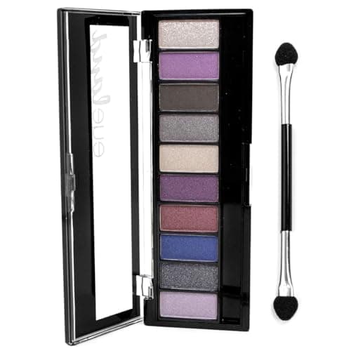 Image of Palladio Eyeland Vibes, Escape to the Tropics, 10 Count Eyeshadow Palette, 5 Curated Palettes, Seductive Nudes to Vibrant Hues, Complimentary Shades, Day and Night Looks, Rich Pigment, Cabana