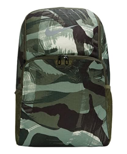 Image of Nike Brasilia X-Large Backpack-9.0, Olive Camo, Misc, Brasilia