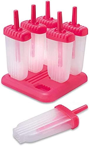 Image of Eddingtons 2 x Fab Lolly Mould, Set of 6, BPA Free, Non Toxic Plastic