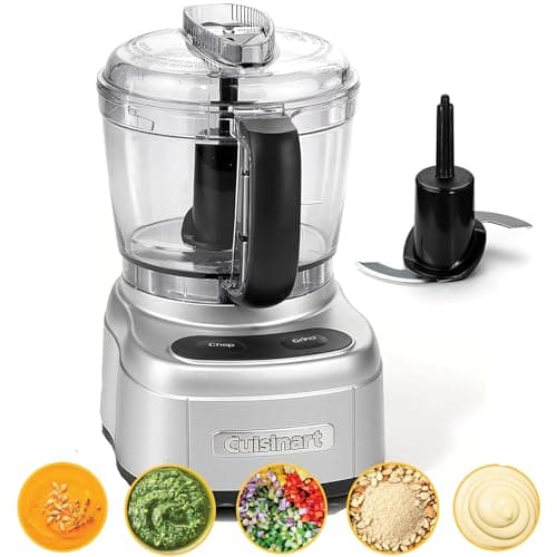 Image of Cuisinart Mini Prep Pro - Mini Chopper and Compact Processor in 1, Multifunctional, Reversible Stainless Steel Blade, BPA Free 900ml Work Bowl, Compact Powerhouse, Dishwasher Safe Parts