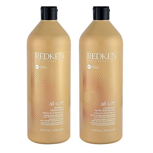 Image of Redken All Soft Shampoo And Conditioner 33.8 Oz 1000 Milliliters