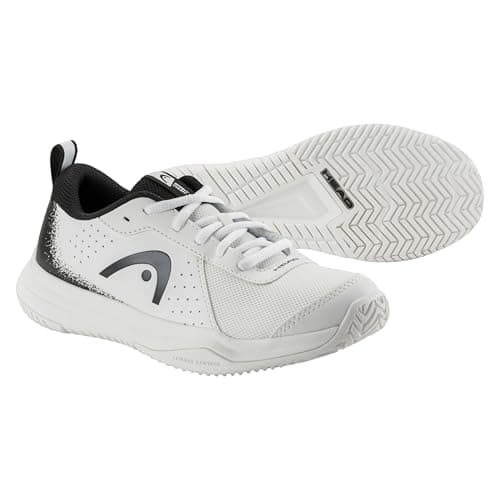 Image of HEAD Unisex Sprint Court 4.0 Junior Tennis Shoes White Black