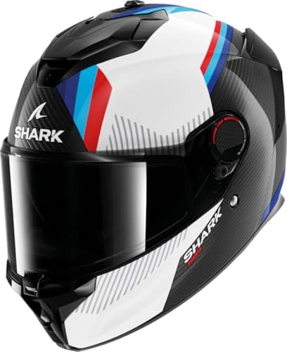 Image of Shark Spartan GT Pro Dokhta Carbon Helmet, black/white/blue, L (59/60)