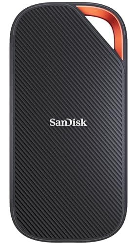 Image of SanDisk Extreme PRO Portable SSD with USB4 4TB, (Up to 3800 MB/s read speed, up to 3700MB/s write speed, Powerful NVMe Solid State Performance, 40Gbps) Black