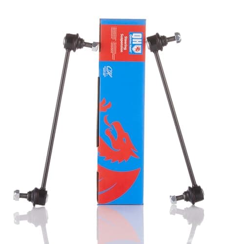 Image of Quinton Hazell Stabiliser Link - QLS3557S - Single Bar Fits Front Axle Left or Right - Original Equipment OEM Quality Direct Fit Replacement - Length: 265mm - Finish: Powder-Coated