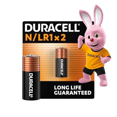 Image of Duracell Specialty N Alkaline Battery 1,5V, pack of 2 (E90 / LR1), Designed for use in Flashlights, Calculators, & Bike Lights