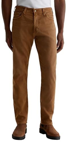 Image of AG Jeans Men's Everett Jeans, 7 Years Sulfur Roasted Acorn, 33W x 32L
