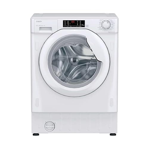 Image of Candy Smart Integrated Washing Machine, 8 Kg Wash Capacity, 1400 RPM, A Rated, 3 Rapid Cycles, White, 60x53x82 cm - CBW48TWM5J-80
