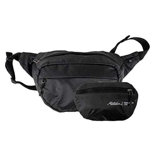Image of Matador Hip Pack on The Grill, Unisex Adult Hand Luggage, Charcoal, One Size, Coal, One Size