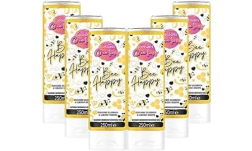 Image of Cussons Creations Shower Gel, Bee Happy Body Wash 250ml, Multipack of 6 x 250ml