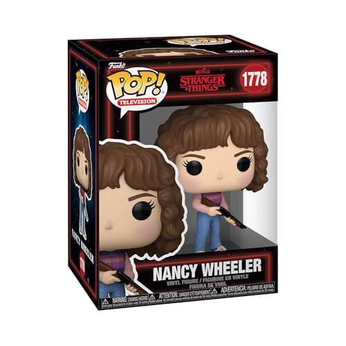 Image of Funko POP! TV: Stranger Things Season 5- Nancy Wheeler - Collectable Vinyl Figure - Gift Idea - Official Merchandise - Toys for Kids & Adults - Fantasy Fans