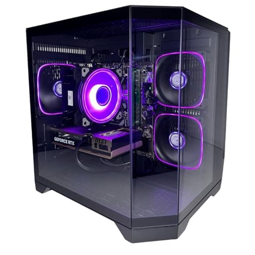 Image of GFX LEGENDARY Gaming PC High-Performance Desktop PC - AMD R5 5600 • 32GB RAM DDRA4 • RTX 5060 6GB • 1TB SSD - Fast & Smooth with RGB Case • Advanced Cooling • Windows 11 (RTX 5060 6GB, AMD R5 5600)