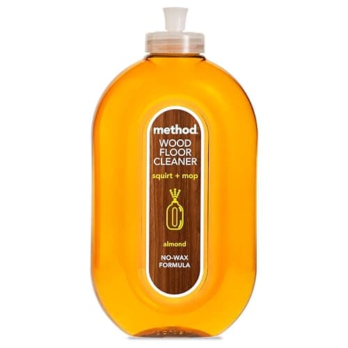Image of Method Wood Floor Cleaner, Moisturising Oil, Surface Spray, Gently Cleans and Shines, Almond Natural Scent, Pack of 1, 739 ml