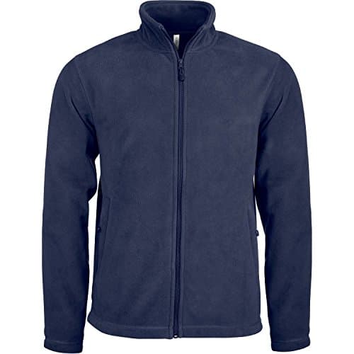 Image of Kariban Mens Full Zip Anti Pill Microfleece Jacket (XL) (Navy)