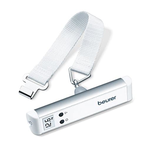 Image of Beurer LS/LS 10 Luggage Scale Weighing Scale Ideal for Air Travel,White,17 cm,732.10