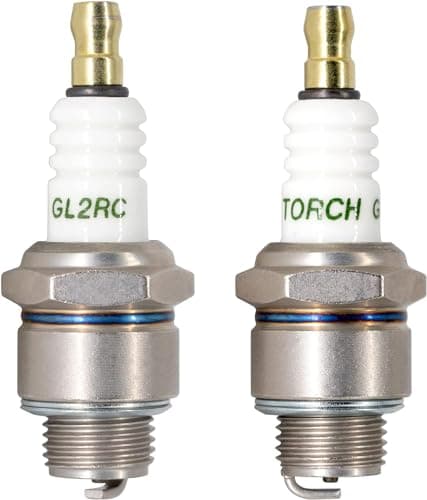 Image of TORCH 2pcs GL2RC Spark Plug Replace for NGK 5798/BR2-LM, for CHAMPION RJ19LM/T10, QJ19LM, RJ19LMC; for BRISK JR19; for DENSO W9LMRUS, OEM