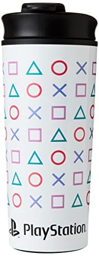 Image of Pyramid International MTM25995 Playstation (Shapes) Metal Travel Mug, 2 Count (Pack of 1)