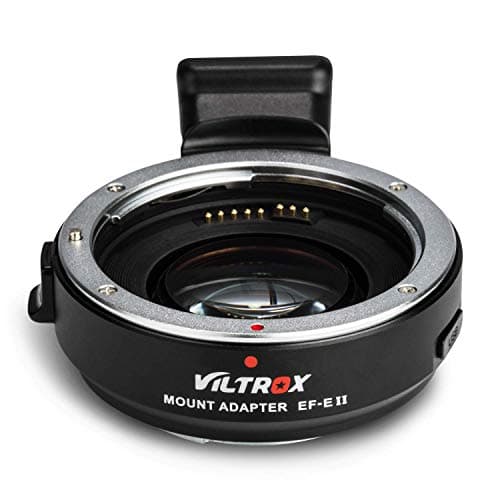 Image of VILTROX EF-E II Auto Focus Lens Mount Adapter 0.71x Focal Reducer Speed Booster with CDAF/PDAF Switch for Canon EF Lens to Sony E-Mount Camera A9 A7RIII A7RII A7III A6500 A6300 A6400 A7SII A7R