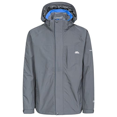 Image of Trespass Mens Edwards II Waterproof Jacket (XS) (Carbon)