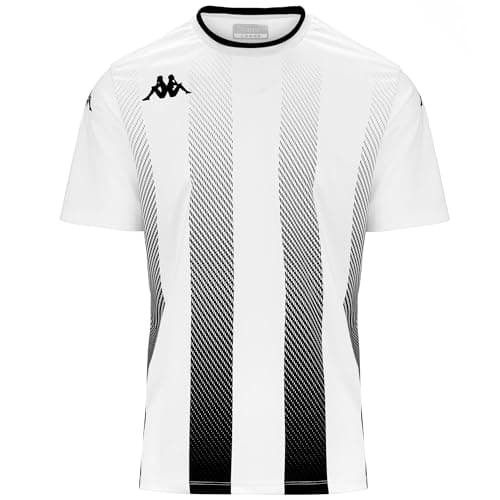 Image of Kappa BUGO, T-Shirt, White, Black