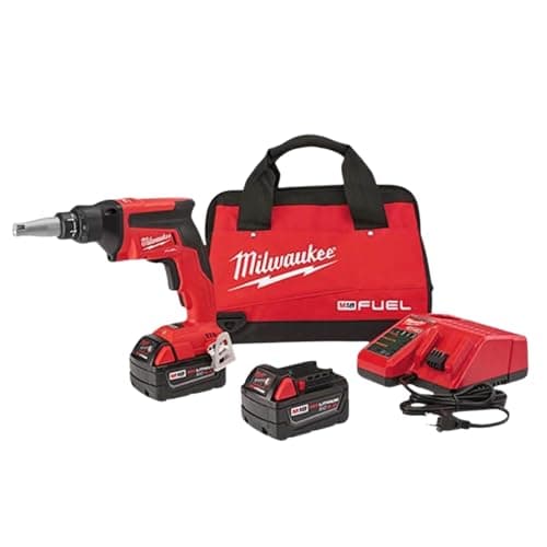 Image of Milwaukee Elec Tool Milwaukee M18 Fuel 18Volt Brushless Cordless Drywall Screw Gun Xc Kit