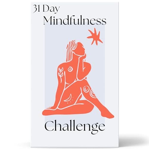 Image of Empowering Mindfulness Gifts For Women & Men, 31 Day Challenge Cards & Affirmations | Improve Mental Health & Wellbeing | A Thoughtful & Positive Self Care Wellness Gift & Stocking Filler