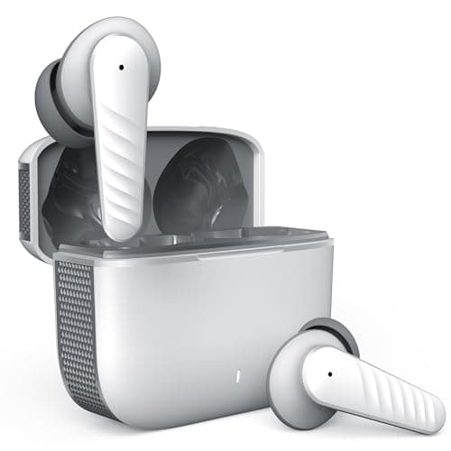 Image of Wireless Earbuds For Honor Magic 6 Pro, Bluetooth 5.3 Headphones in Ear with HiFi Stereo Deep Bass, 4 ENC Noise Cancelling Mic Wireless Earphones 30H Playtime, IPX5 Waterproof, USB-C - White